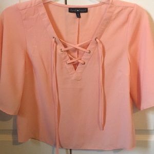 ❤️LIGHT PINK CROP TOP❤️